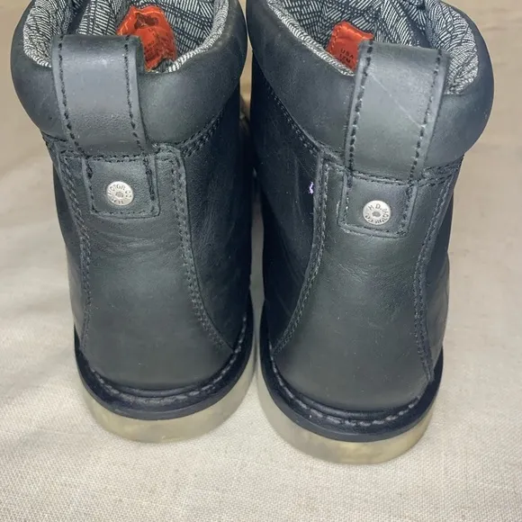 Harley Davidson “Hickman” Black Leather Boots​​
