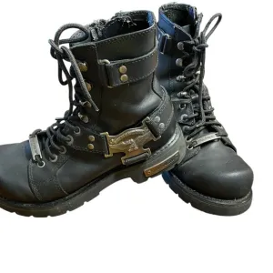 Harley Davidson, leather riding boots. Men’s size 8.5 M.