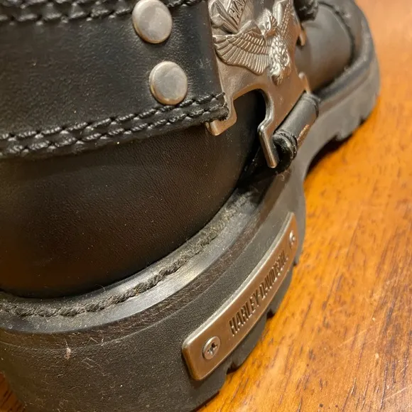 Harley Davidson, leather riding boots. Men’s size 8.5 M.