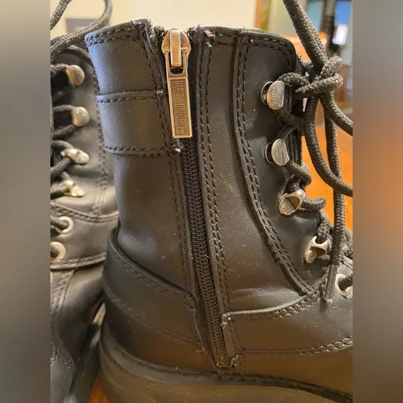 Harley Davidson, leather riding boots. Men’s size 8.5 M.