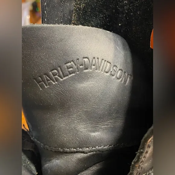 Harley Davidson, leather riding boots. Men’s size 8.5 M.