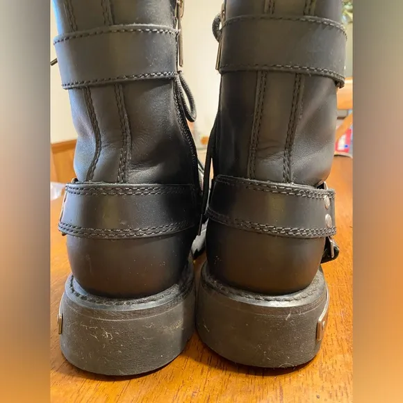 Harley Davidson, leather riding boots. Men’s size 8.5 M.