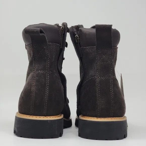 Harley-Davidson Men's 6&quot; Brown Suede Motorcycle Boots D96255 Size 9.5 New