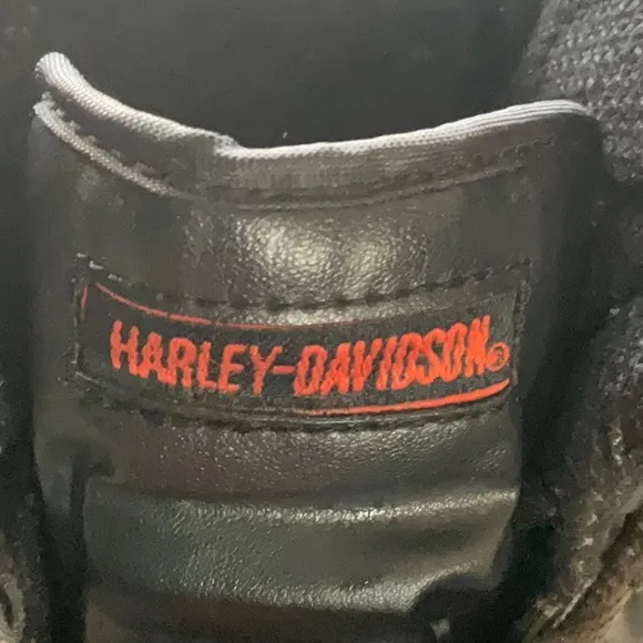 Harley-Davidson Men’s Black Riding Combat Biker Motorcycle Boots Size 9.5
