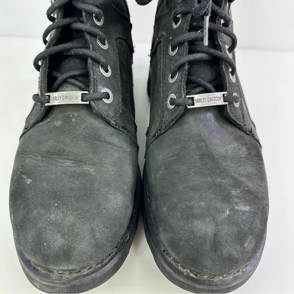 Harley-Davidson Men's Bradford D96212 Black Biker Boots - Size 9.5