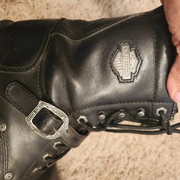 Harley-davidson Men's Faded Glory Riding Boots size 8.5W