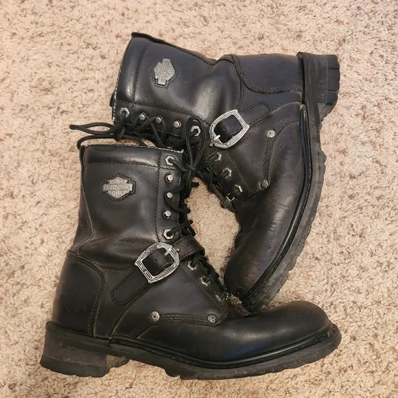 Harley-davidson Men's Faded Glory Riding Boots size 8.5W