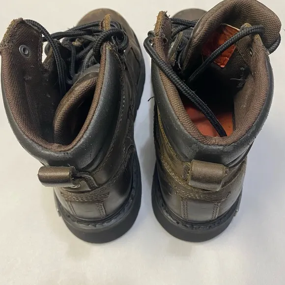 Harley-Davidson Men’s Ruskin 5-In Motorcycle Boots Size 7.5M Brown Biker Riding