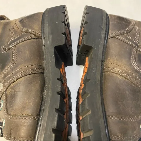 Harley-Davidson Men’s Ruskin 5-In Motorcycle Boots Size 7.5M Brown Biker Riding