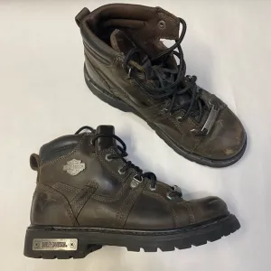 Harley-Davidson Men’s Ruskin 5-In Motorcycle Boots Size 7.5M Brown Biker Riding
