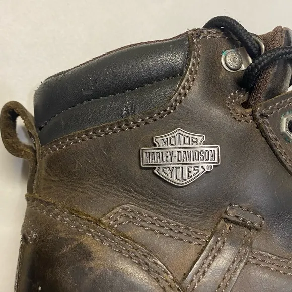Harley-Davidson Men’s Ruskin 5-In Motorcycle Boots Size 7.5M Brown Biker Riding