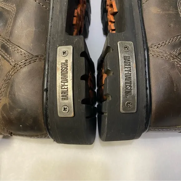 Harley-Davidson Men’s Ruskin 5-In Motorcycle Boots Size 7.5M Brown Biker Riding