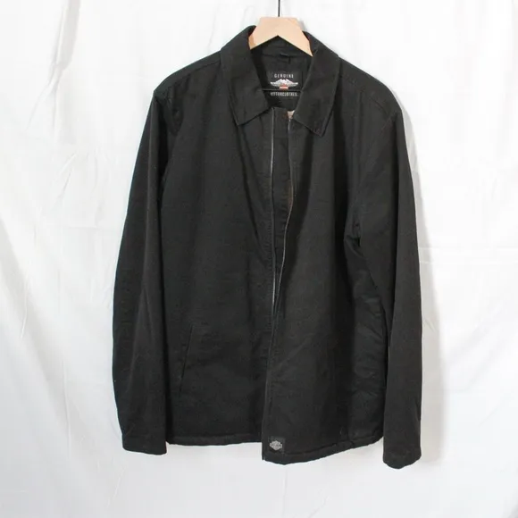 Harley Davidson Men’s Sherpa Lined Cotton Riding Jacket Medium