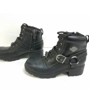 Harley Davidson Riding Boots Black Size 6.5