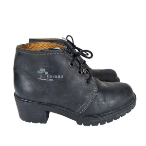 Havana Joe Women's Chukka Boots Black 7.5