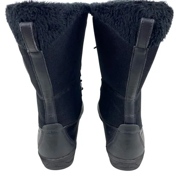 Helly Hansen Black Waterproof Winter Boots Womens Size 6