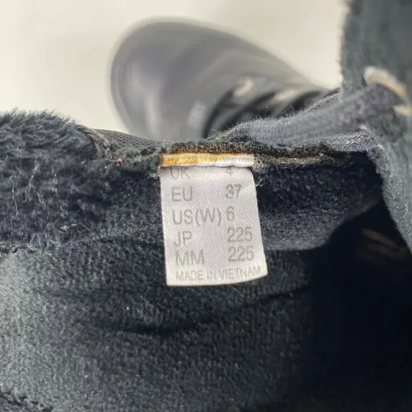 Helly Hansen Black Waterproof Winter Boots Womens Size 6