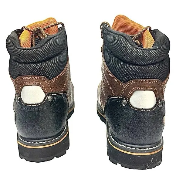 Herman Survivors Pro Series Mens Waterproof 10” Steel Toe Work Boots Size 10.5 M