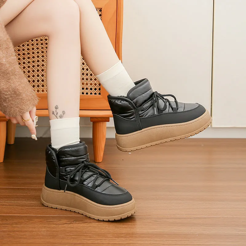 High-top Insulated Cotton-padded Shoes