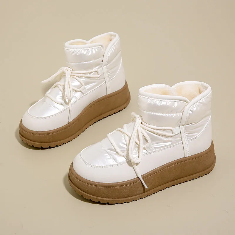 High-top Insulated Cotton-padded Shoes
