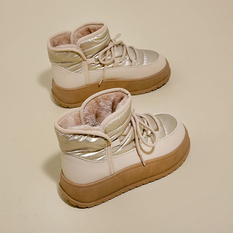 High-top Insulated Cotton-padded Shoes