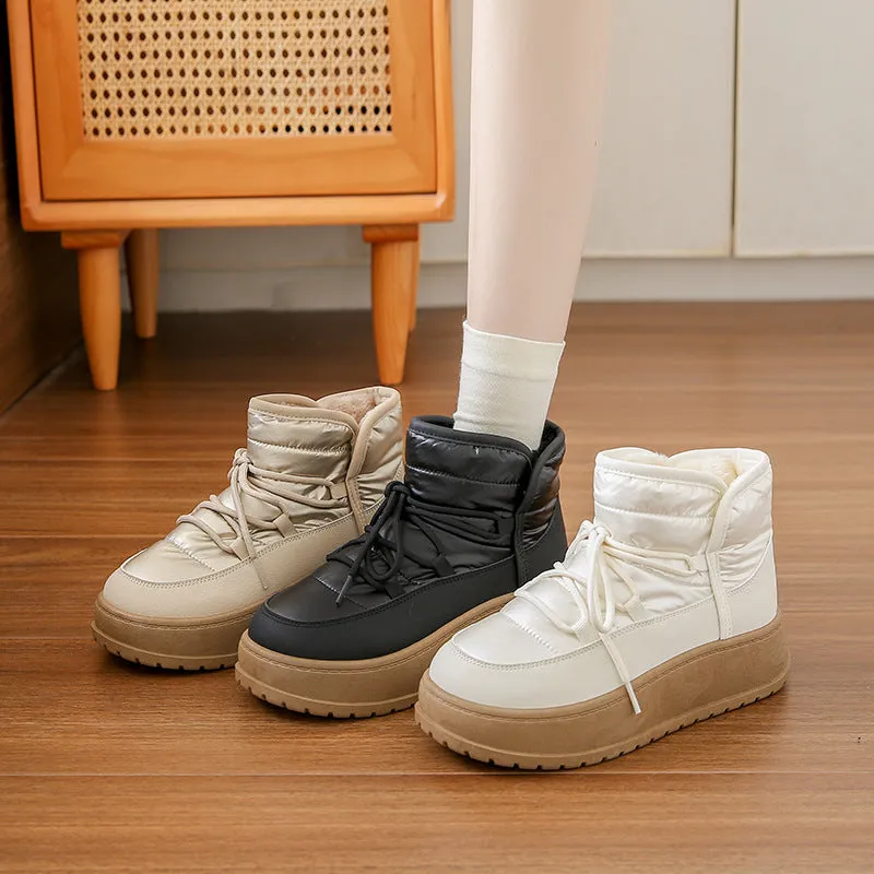 High-top Insulated Cotton-padded Shoes