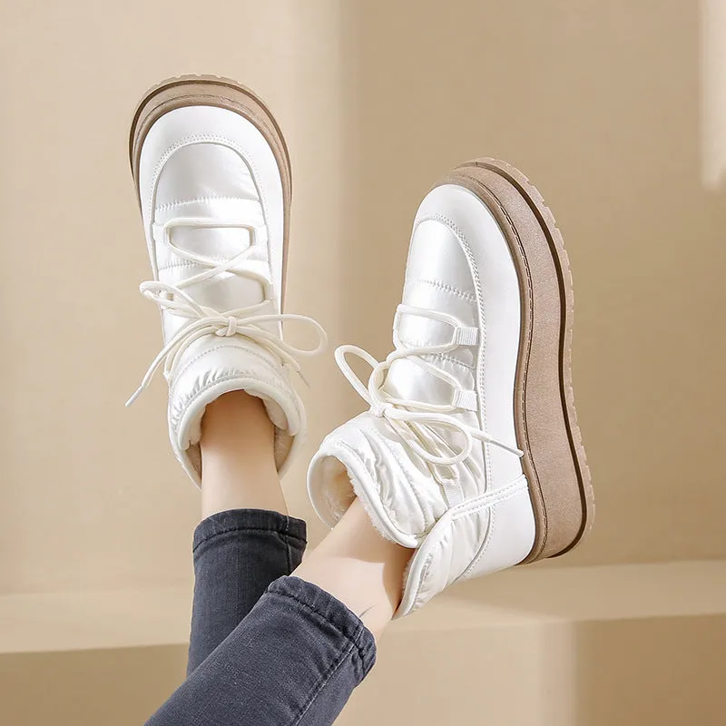 High-top Insulated Cotton-padded Shoes
