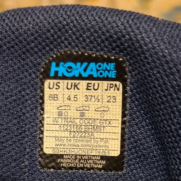 HOKA ONE ONE Trail Code GTX Hiking Boots