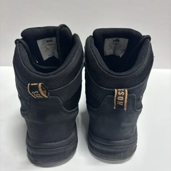 Hoss Men’s Tikaboo UL Waterproof Work Boots Black, Size 8.5 M