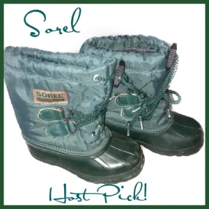 🌟HP🌟Sorel Kaufman Canada 🇨🇦 Kid Snow Boots  9