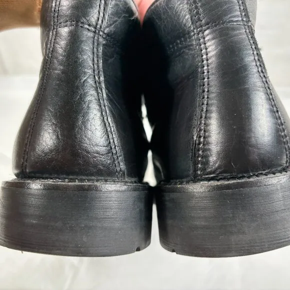 H.S. TRASK MENS LEATHER BLACK LEATHER CHUKKA BOOTS Bozeman Montana