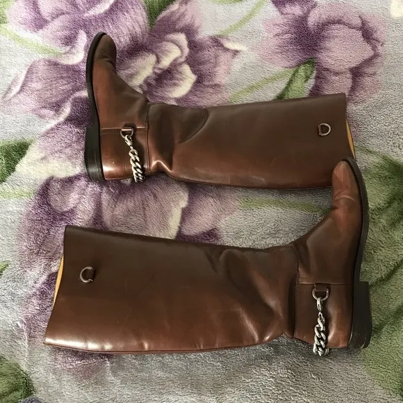 Hugo Boss Women’s Leather Riding Boots
