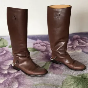 Hugo Boss Women’s Leather Riding Boots