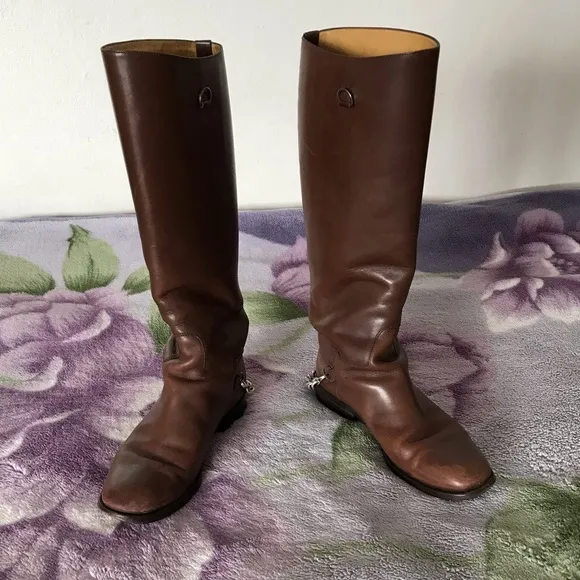 Hugo Boss Women’s Leather Riding Boots