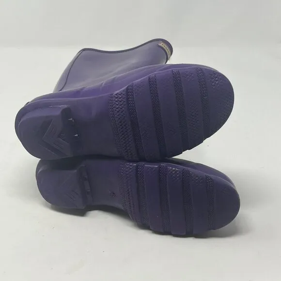 Hunter children's purple rain boots EU 33 US 2 pre-worn