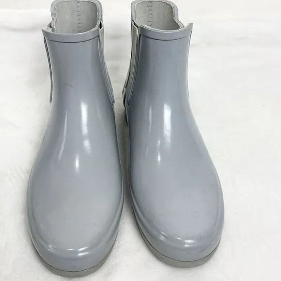 HUNTER Original Refined Chelsea Rain Boots in Symbol Women’s Size US 8