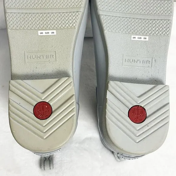 HUNTER Original Refined Chelsea Rain Boots in Symbol Women’s Size US 8