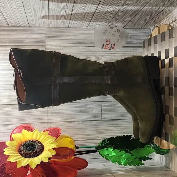 Hunter suede boots #440