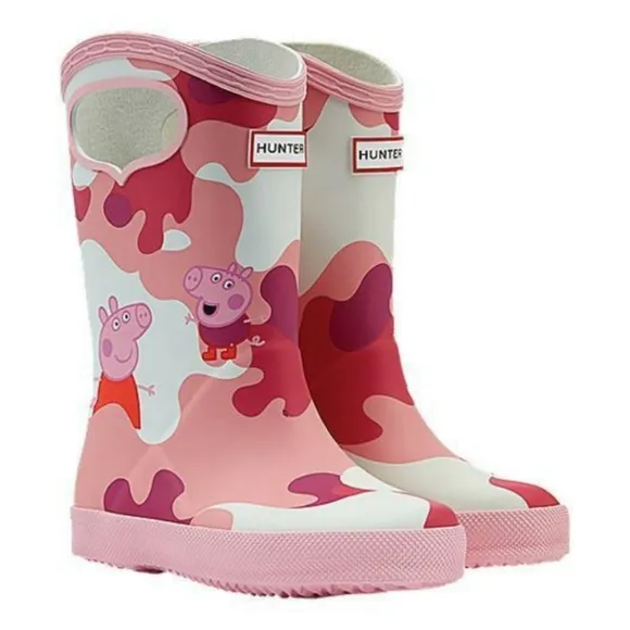 Hunter x Peppa Pig Classic Pull On Rain Boots