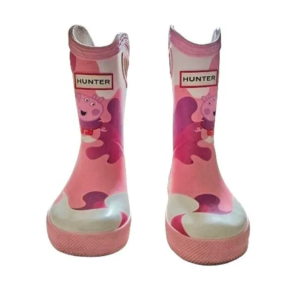 Hunter x Peppa Pig Classic Pull On Rain Boots