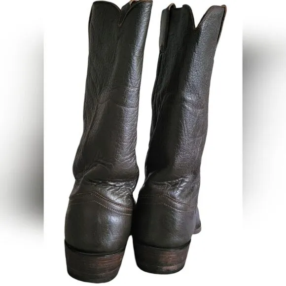Hyer Men's Cowboy Western Leather Boots Size  10D