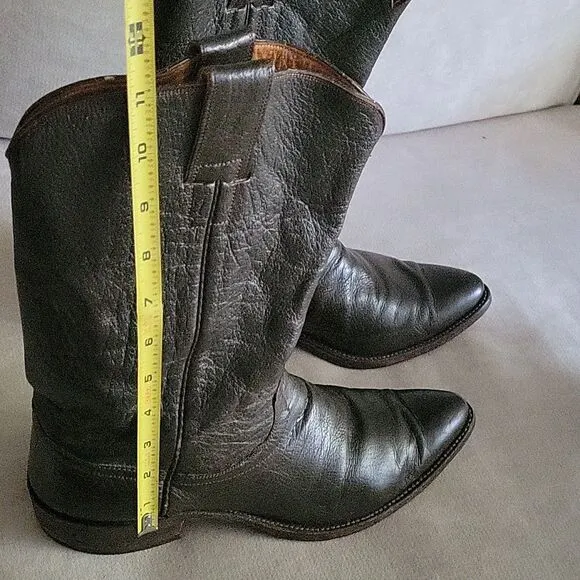 Hyer Men's Cowboy Western Leather Boots Size  10D