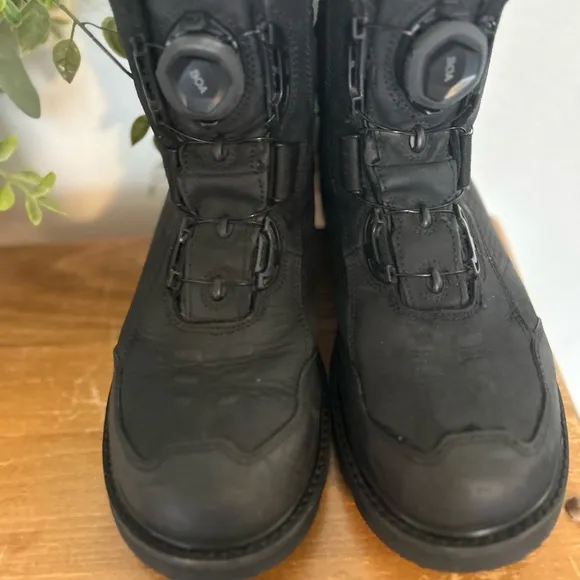 Icon Stormhawk Black Boots Size 10.5 Riding Booots