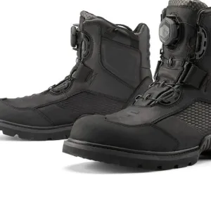 Icon Stormhawk Black Boots Size 10.5 Riding Booots
