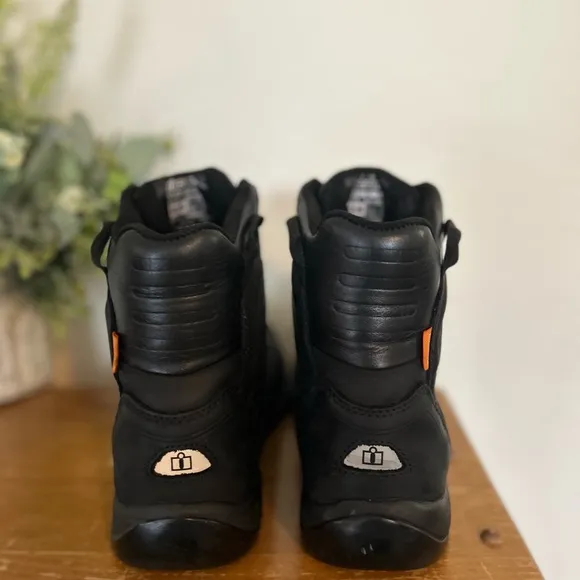 Icon Stormhawk Black Boots Size 10.5 Riding Booots