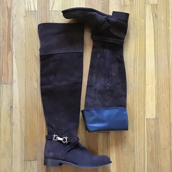 IIaria Ranieri Suede OTK Boots 39 (9)
