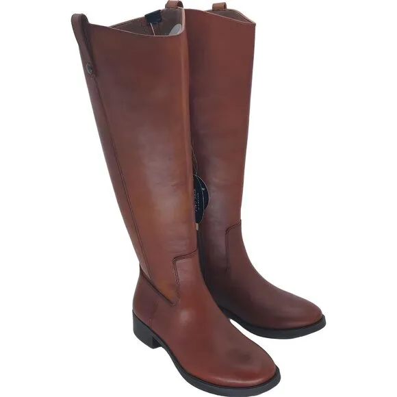 I.N.C. Fawne Wide-Calf Riding Boots Cognac Size 8.5M