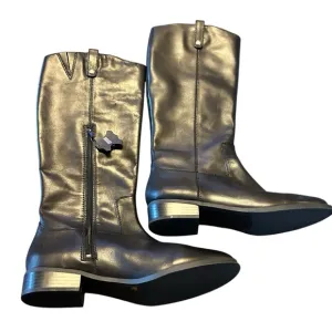 I.N.C. International Concepts Fawne Leather Knee High Boots Size 12
