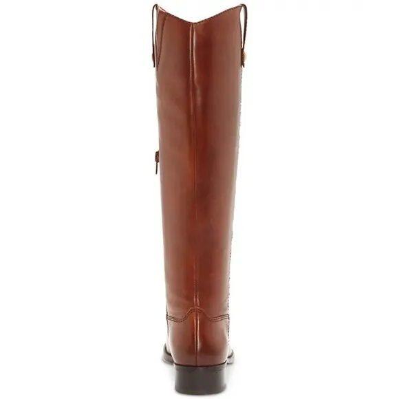 INC International Concepts Womens Size 5M Fawne Leather Knee High Boots $179