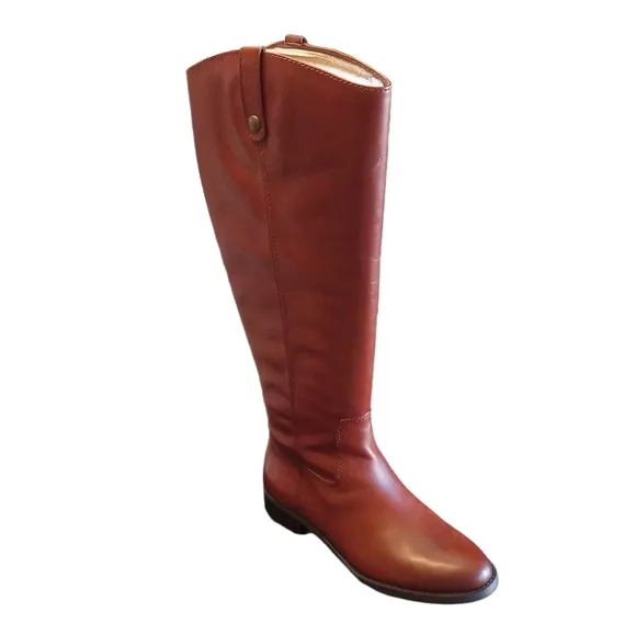INC Womens Fawne Leather Over The Knee Riding Boots Size 6.5